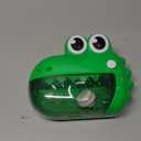 Bath Bubble Maker - Animal Automatic Foam Sprayer, Tub Bubble Blower, Interactive Creates Fun Bubbles for Kids, Boys and Girls, Party Toy, Birthday Easter Shower Use 7.52x5.98x3.54 Inches (Crocodile)