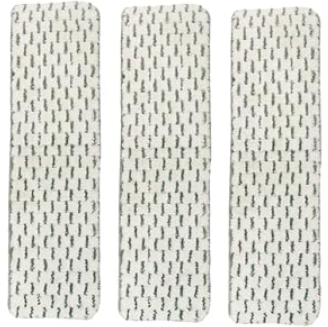 3 Pack New Powerful Cleaning Pad for Bona Mop, Reusable Mop Replacement Refill Pads for Hardwood Floors, Three-Zone Cleaning Design for Faster Cleaning
