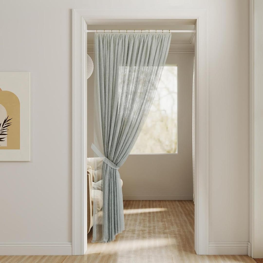 MEXAU 2 Pack White Tension Curtain Rod 17 41inch Adjustable Small Spring Loaded Curtain Rods No Drilling Spring Tension Rods Short Tension Rod Closet Rod Expandable for Windows Doorway Cupboard Bars