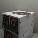 Chefman Crispinator Air Fryer 6-in-1 with 8 Qt capacity, 450F Max Temp with TurboFry Pro Technology for Fast and Even Results, Viewing Window, Nonstick Ceramic Basket (Midnight)