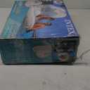 INTEX 58292EP Canopy Island Inflatable Pool Float: Comfortable Lounge Surface  Built-in Cup Holders  Detachable Sunshade  440lb Max Weight Capacity  78.5" x 59"