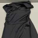 Kaximil Women's Square Neck Corset A Line Maxi Dress Ruffle Ruched Waist Flowy Long Dresses, S