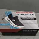 Skechers Men's Glide-Step RYLA Sneaker, Black/ Black, 8 Wide