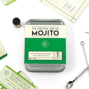 The Cocktail Box Co Mojito Cocktail Kit - Make Premium Hand Crafted Cocktails Gifts for Him or Her - 1 Kit