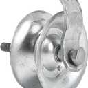 5" Steel Pipe Track Roller Galvanized for 1 5/8" Pipe Track (Pack of 2)