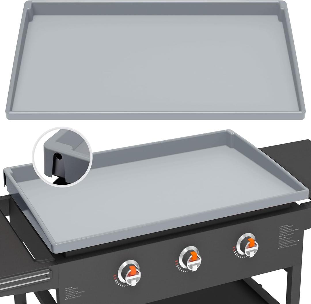 Silicone Griddle Mat Cover for Blackstone - 28 Inch True All-Encompassing Coverage Heavy Duty Food Grade Grill Buddy Mat, All Season Cooking Surface Protective Cover