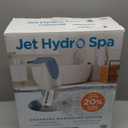 Conair Jet Hydro Spa - Portable Bath Spa with Dual Hydro Jets for Tub - Bath Spa Jet for Tub Creates Soothing Bubbles and/or Massage - Spa Bath for at Home Use (Pack of 1), White