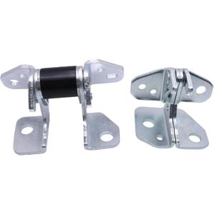 SecosAutoparts 2Pcs Driver Left Side Front Door Hinges Upper & Lower Set Fit for Jeep Grand Cherokee 2013-2022, Fit for Dodge Durango Charger 13-23, Fit for Chrysler 300 13-20# 55113665AI 55113661AC