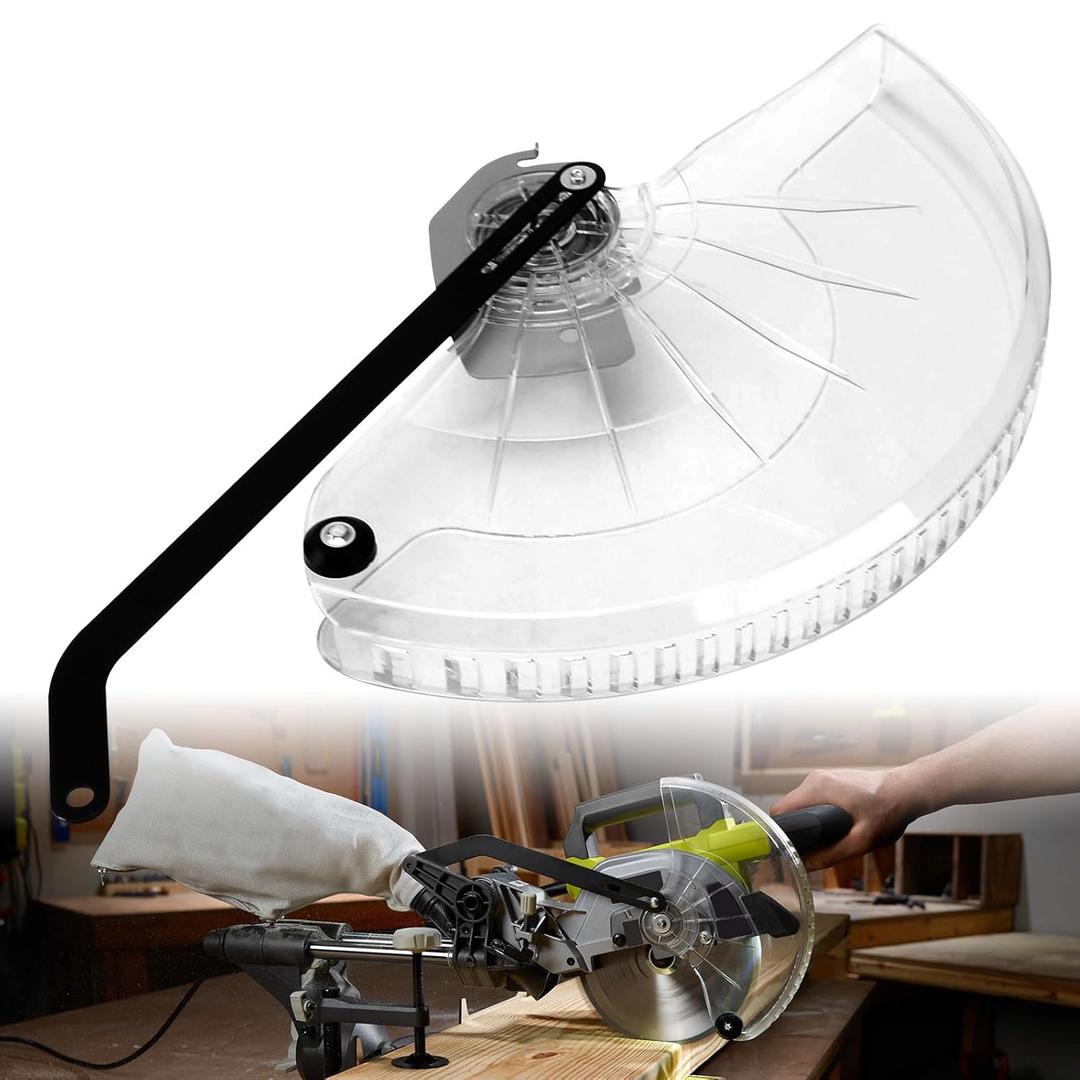 089240023710 Miter Saw Blade Guard Replacement Compatible with Ryobi TSS121T, TSS120L, TSS121, 12" Miter Saw - Lower Blade Guard 089041016704 089240023707