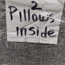 LAKEVIEW MADISON Living Room Set Love Seat Grey 30"H x 6'L x 3'D / And Storage Ottoman Grey 20"H x 54"L x 27"D