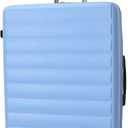 TRIPS EON 2-Piece Hardside 8-Wheel Spinner Luggage Set: 20" Carry-On & 28" Checked Suitcase Size Luggage, Ashleigh Blue