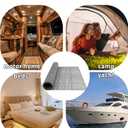 RV Mattress Underlay Pad, Ventilated Non-Slip Design, 83x59 inches, for RV/Camper/Boat