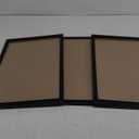Black Picture Frame 17x11 3 Pack