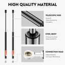 2 Pcs Rear Window Glass Lift Supports Struts Shocks Prop Rod Fit for 1991-2003 Ford Explorer, 1991-1994 Mazda Navajo, 1997-2001 Mercury Mountaineer 4608