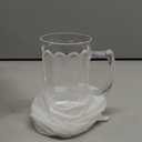 Domensi 6 Pcs 12 oz Clear Plastic Beer Mugs with Handles
Reusable Steins for Bar Party Barbecue Wedding, Classic Mugs for Whiskey Juice Coffee Tea Cocktail, Sturdy Grip