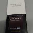 CANNI Dark Red Gel Nail Polish, 1Pcs Burgundy Red Gel Polish Deep Red Color Nail Polish Gel High Gloss Soak Off U V Gel Nail French Nail Manicure Salon DIY