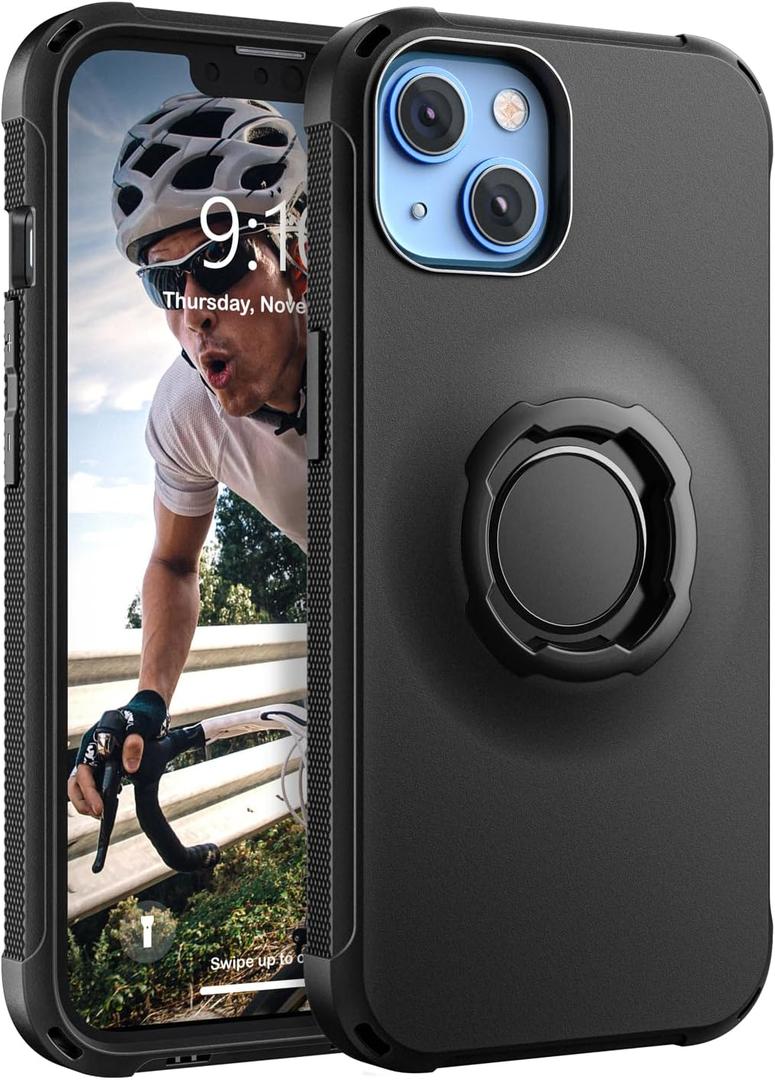Lock Protective Case for iPhone 13/14 Black