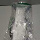 2 Pack Wig Stand with 2 Pcs Wig Dust Bags, Wig Holder Hat Display with Wig Bag for Women Multiple Wigs - Wig Party Kit for Salon Home Travel Use (White)