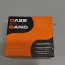 Goton 3 in 1 Waterproof Case with Band for Apple Watch with Built-in Tempered Glass Screen Protector 45mm, 360 Shockproof Bumper Face Cover with Band for Apple Watch Series 9/8/7, 45mm (Orange)