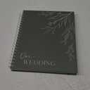 Beautiful Minimalistic Wedding Planner Book and Organizer - Enhance Excitement and Makes Your Countdown Planning Easy - Unique Engagement Gift for Newly Engaged Couples, Future Brides and Grooms (Sage)