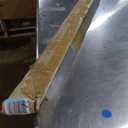 Gisafai 2 Pcs Garage Door Vertical Track Replacement Garage Door Rails Left Right Vertical Bracket for 7 Foot Tall Garage Door Parts Galvanized Steel Hardware Side Tracks for 2 Inches Rollers, Silver