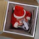 Christmas Electric Toy Climbing Chimney Santa Claus Musical Toy Dancing SingingSanta Claus for Children Kids Need to Assemble by Yourself Without Battery