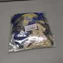 11st Birthday Party Decorations Blue Happy Birthday Banner Latex Confetti Balloons Number 11 Foil Balloon Silver Crown Star Mylar Balloon Cake Topper for Men Women Anniversary Party Supplies