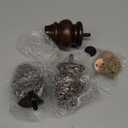 Michanco 3 Inch Furniture Feet Wood Bun Feet Set of 4 Ottoman Couch Sofa Replacement Legs