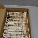 Zacro Bike Basket Front, Folding Bicycle Basket with Removable Liner Bag, Large Quick Release Design Metal Ebike Basket for Adult Women/Men Carrying Dogs, Pets, Fruit & Grocery