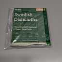 FEBU Swedish Dishcloths for Kitchen | 5 Pack Fresh Flowers Reusable Paper Towels Washable | Swedish Dish Towels | Non-Scratch Cellulose Sponge Cloths | No Odor, Biodegradable Cleaning Cloths