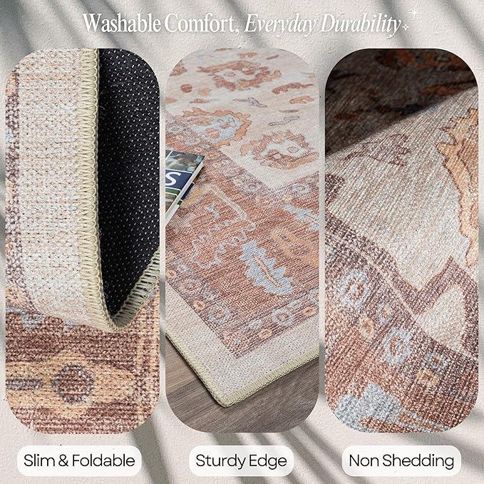 Washable Rug 38x94Inc