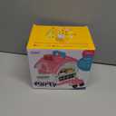 BOBUEXER Toddler Girl Toys 1-2 -Montessori Toys for 1 Year Old Girls,Baby Toys 6-12 12-18 Months, 1st Birthday Girl Gifts,10 in 1 Bilingual Learning Toy with Sound Light (Pink)