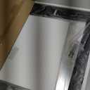 AAZZKANG Wood Framed Mirror Rectangular Mirrors for Wall Black Large 20"x16" Decorative for Bedroom Living Room Bathroom Home Entyway Hanging