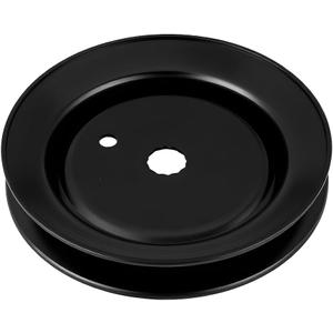 Lawn Mower Idler Pulley Flat Idler Pulley 756-1188 Diameter 141mm Height 24mm Compatible with MTD Sitting Lawn Mower Black