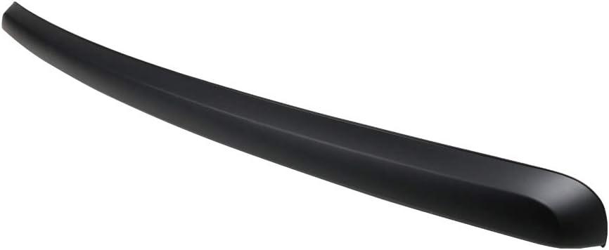 FREEMOTOR802 Compatible with 2007-2013 GMC Sierra 1500 & 1500 Denali New Body Style Models Front Grille, Matte Black ABS Plastic Hood Molding Guards