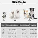 Made4Pets Cat Beds for Indoor Cats, Cat Couch Bed, Soft Faux Fur Checkered Pet Sofa, Calming Fluffy Kitten Sofa with Supportive Foam, Removable Washable Cover with Non-Slip Base, White, Small (26x20x10'')