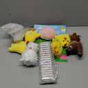 Blueweenly 15Pcs Adopt a Pet Farm Party Favors Mini Stuffed Animals Set Includes12 Small Farm Stuffed Animals 2 White Plastic Fence 1 Sign for Adopt A Pet Party Birthday Gifts