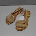 Verdusa Women's Fringe Decor Flat Sandals Slip Open Toe Leather Slippers Slip on Slides
Size 36