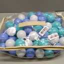 MoonxHome Ball Pit Balls for Toddlers, BPA Free Crush Proof Plastic Toy Balls for Ball Pit, Children's Pool Water Toys, Macaron Ocean Balls for Play Tent 2.15 Inch Pack of 100 200 500 800 1000