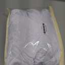 20 ft x 10 ft Wrinkle Free White Backdrop Curtain for Wedding Parties, Polyester Photo Backdrop Drapes for Baby Shower Birthday Party Backdrop Stand, Bulk Thick Background Curtains 5x10FT 4 Panels