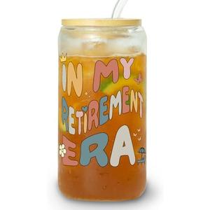 Funny Retirement Gift - Happy Retirement Iced Coffee Cup - Perfect for Coworkers, Teachers, Moms & Bosses - Farewell & Leaving Gift - Not My Problem Anymore