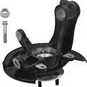 686-373 Front Left Steering Knuckle Assembly Compatible with Honda Pilot 3.5L V6 2016-2022, Driver Side Spindle Knuckle 51216-TZ5-R00 51216-TZ5-A00