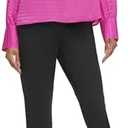 Calvin Klein Women's Plus Long Sleeve V Neck Blouse Top 1X