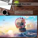 OPCG playmat Card Mat Duel Mat Gaming Competition Pad Card Binder Deck 23.6x13.7in, 23.6L x 13.7W inches