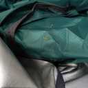Canopy Replacement Top Outdoor for 10x10 Pop up Tent only Silver Coated Cover with Ropes, Green