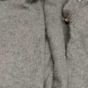 PRETTYGARDEN Women's Winter Button Down Cardigan Sweaters Mock Neck Lantern Long Sleeve Chunky Knit Jacket Trendy Outerwear (Camel)