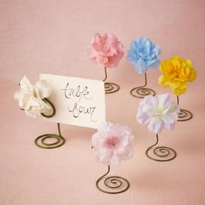 Roowest 6 Pcs Tea Party Centerpieces Decorations for Tables Flower Photo Holders Picture Centerpieces Holders for Tea Party Baby Shower Wedding Birthday Favors