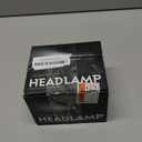 LED Headlamp Rechargeable99000 Super Bright Head Lamp with 12 Modes & 90H Long Battery Life & IPX7 Waterproof,90 Adjustable Headlight for Outdoor Camping, Cycling, Hiking