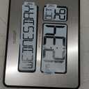 La Crosse Technology 513-1419BLv4-INT Backlight Atomic Full Calendar Clock with Extra Large Digits