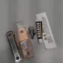 uxcell 180 Degree Positioning Gate Latch, Zinc Alloy Flip Sliding Barn Door Lock with Handle, Heavy Door Latches for Barn Cabinet Wood Fence Garage, (Red)